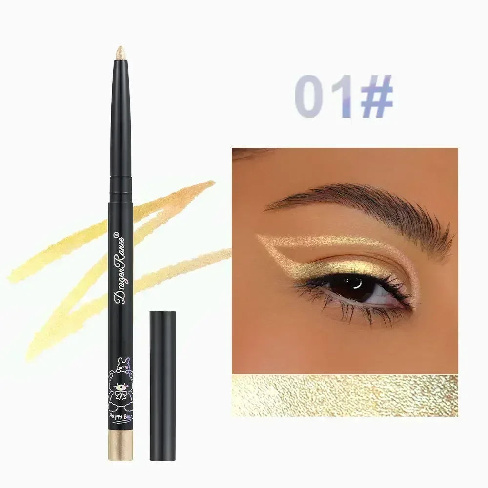 Glitter Aurora Eyeliner Pen Multi Chrome Eye Liner Lasting Shiny Eyeshadow