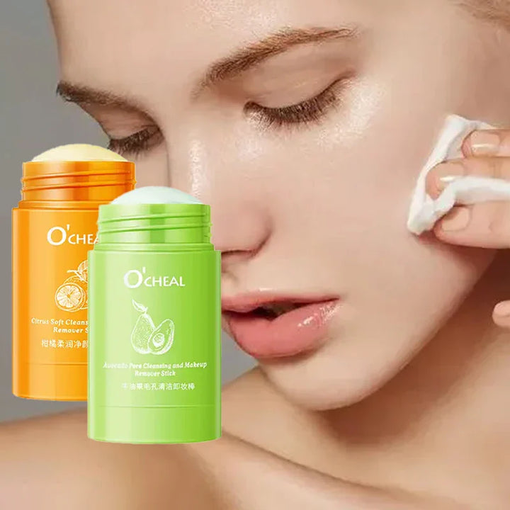 Ocheal Avocado Cleansing Makeup Remover Gel Stick Facial Eye Lip