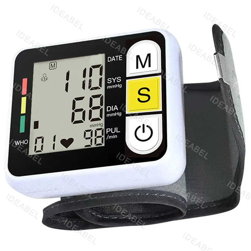 Digitlal Tensiometro Health Medical BP Sphygmomanometer Wrist cuff