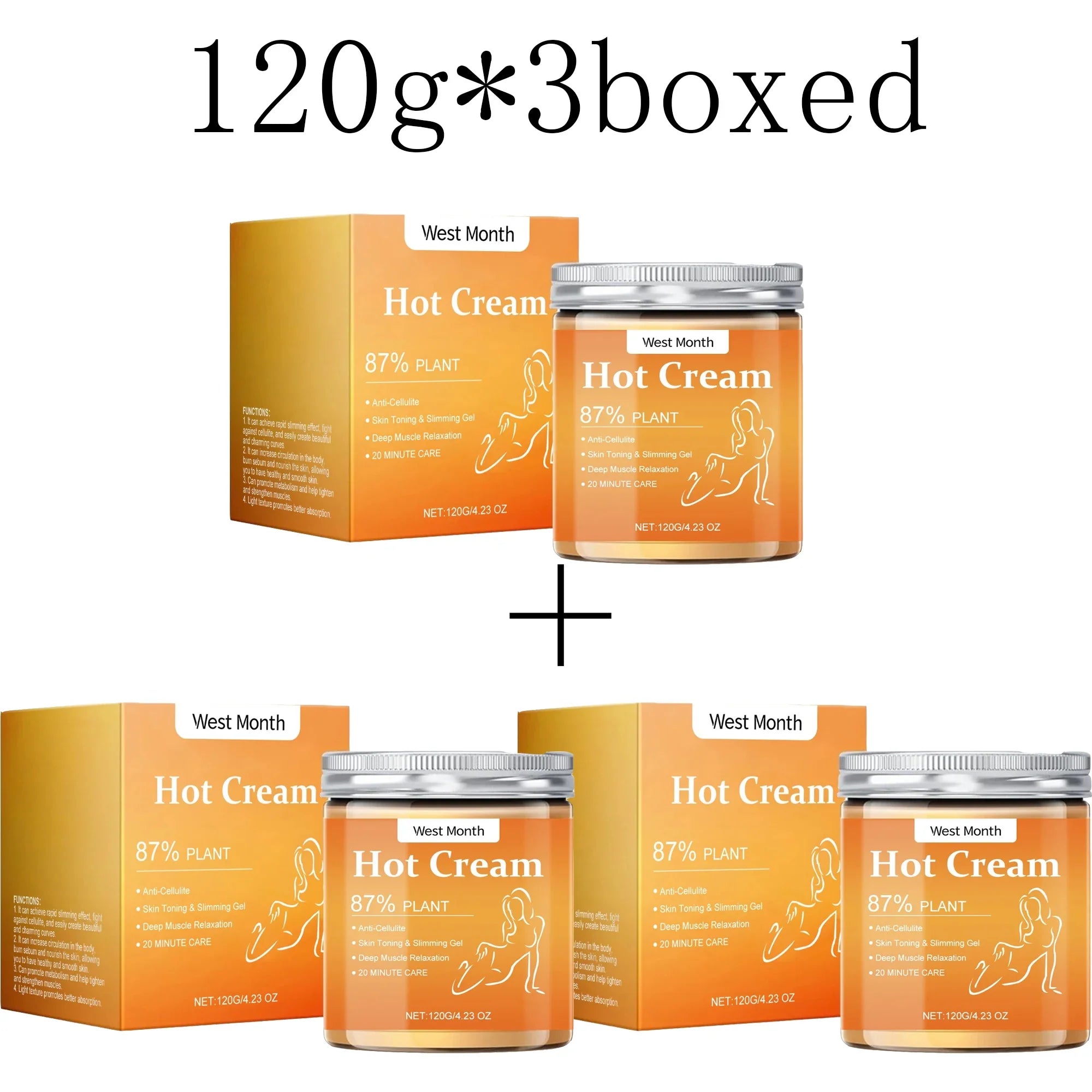 Fat Burner Weight Loss Cream Anti Cellulite Shaping Firming Arms