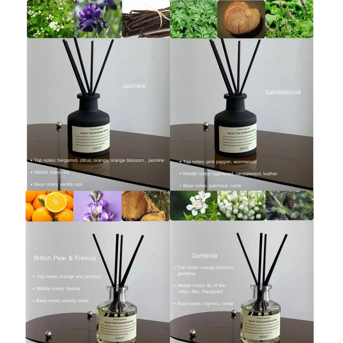 Flameless Fragrance Room Flameless Freesia Jasmine Fragrance Oil