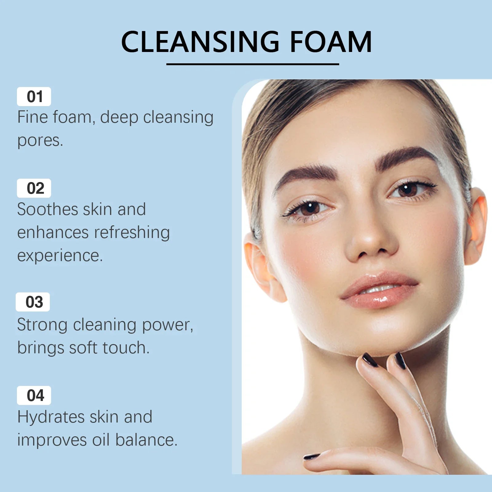 Salicylic Acid Facial Cleanser Acne Control Clarifying Deep Pore Cleansing
