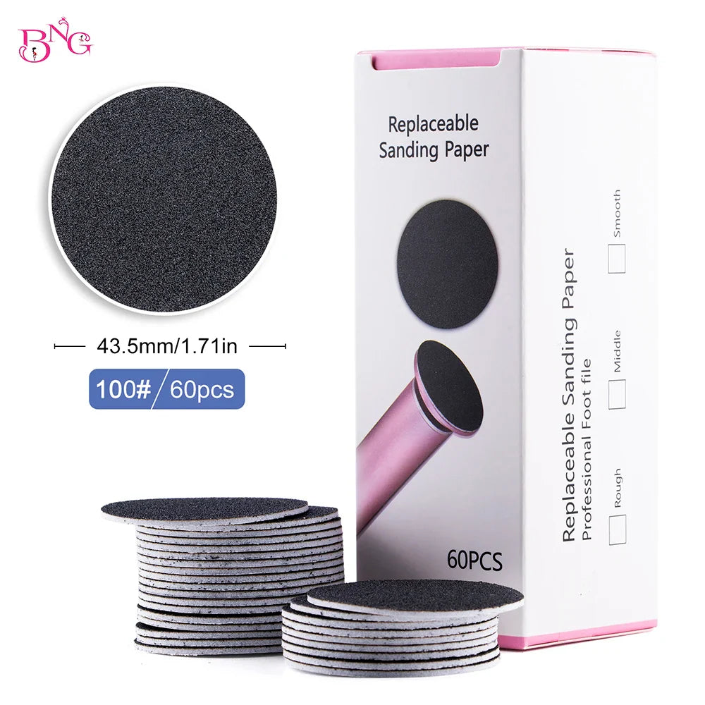 Foot Cuticle Calluses Removal Replaceable Sandpaper Disc