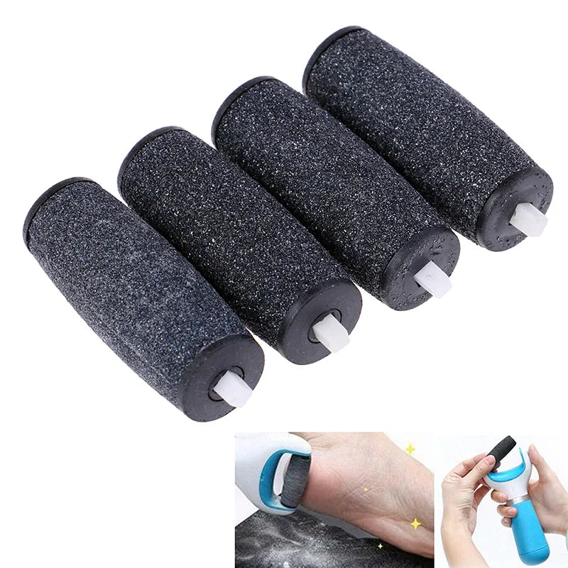 Coarse And Fine Replacement Roller Heads Foot Grinder Head Replacement