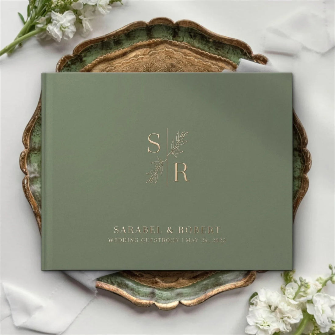 Wedding Guest Book And So The Adventure Begins Custom Sign