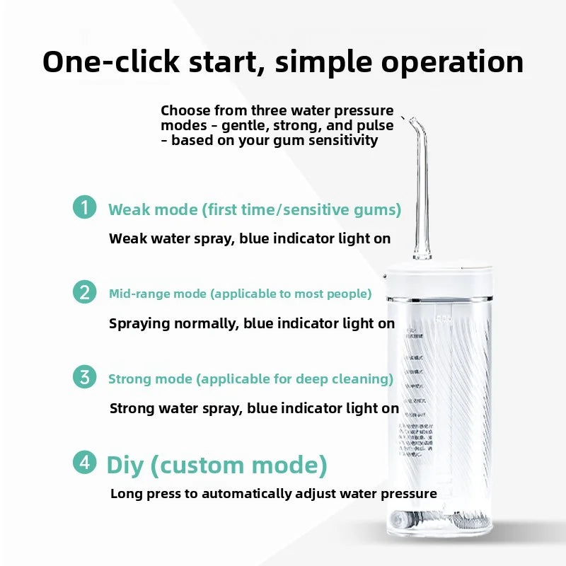 YD07 Electric Toothbrush  YDX1 Water Flosser Gift Set Oral Hygiene Tools