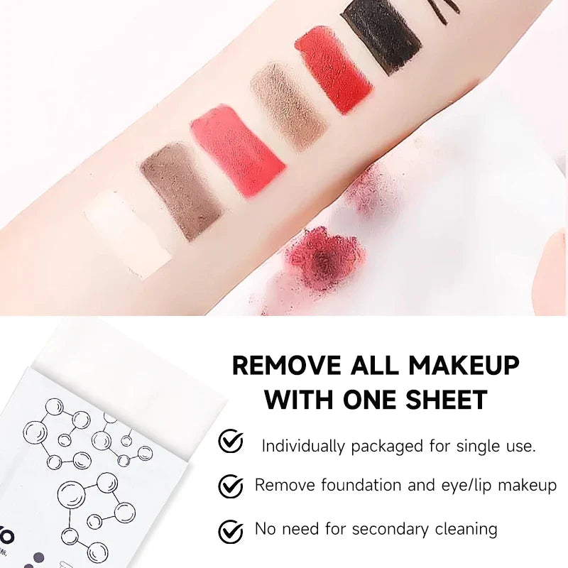Makeup Remover Wipes For Face Cleansing Without Noresidue