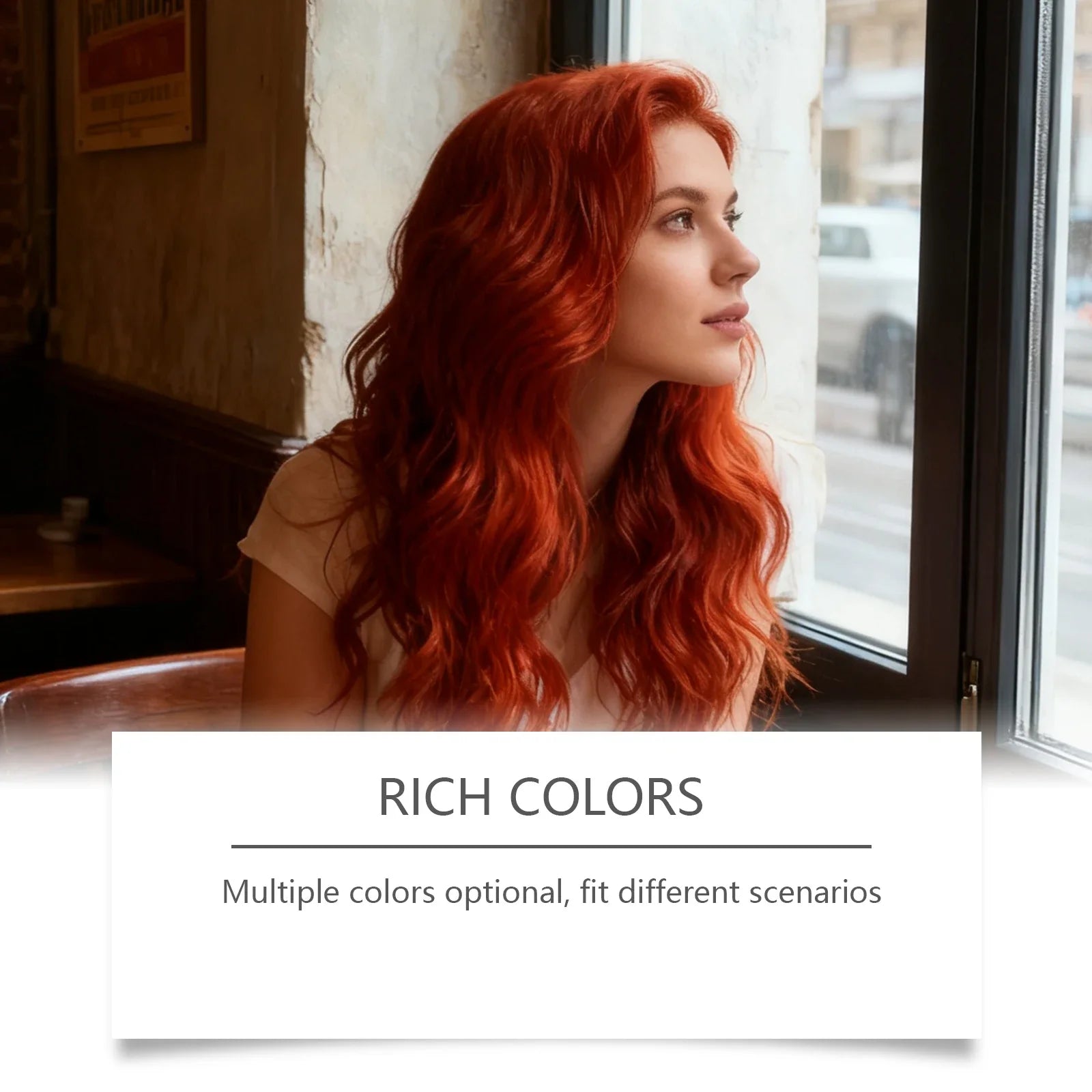 Diy Hair Dying Cream Stick 5 Shades Easy To Wash Quickly Coloring