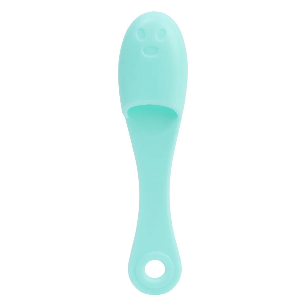 Silicone Nose & Blackhead Cleaning Brush - Soft Bristle Facial Cleansing Brush