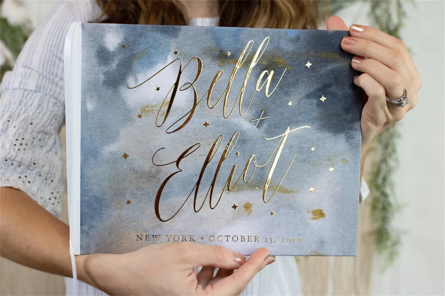 Wedding Guest Book And So The Adventure Begins Custom Sign