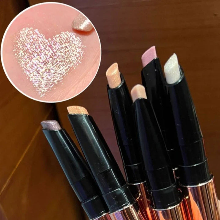 Glittering Stick Diamond Eyeshadow Pen Long Lasting Shiny Diamond Pink