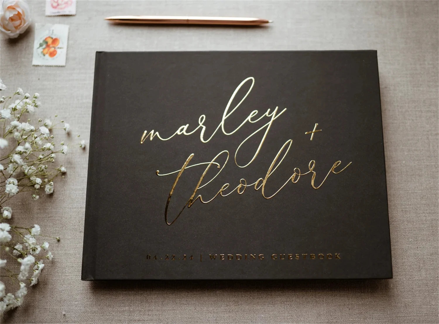 Wedding Guest Book And So The Adventure Begins Custom Sign