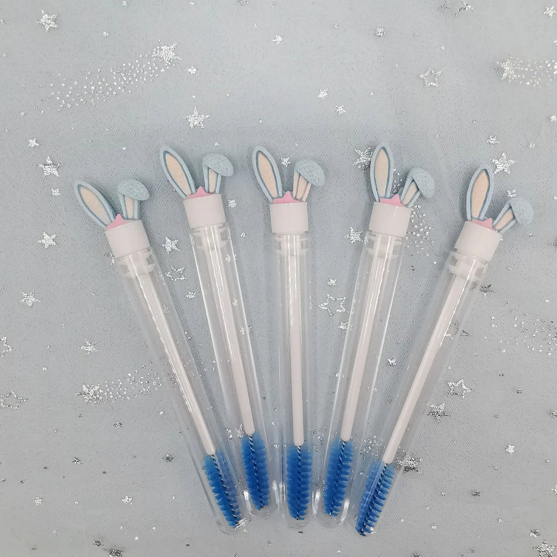 Reusable Eyelash Brush Tube Eyebrow Brush Replaceable Dustproof
