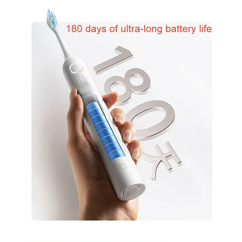 Mijia Sonic Sweep Vibration Toothbrush 3 Mode Smart Memory Teeth Cleaning