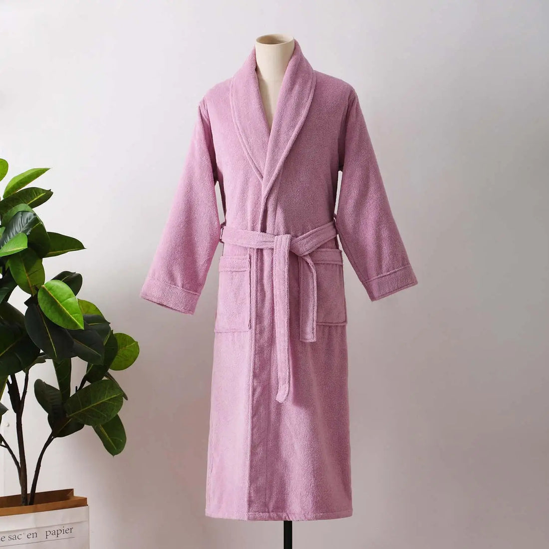 100% Cotton Towel Kimono Robes Women New Arrived Hooded Nightgown