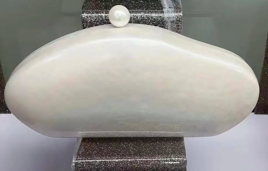Pearl Acrylic Evening Bags Luxury Clutch Purse Mini Women's Wallet