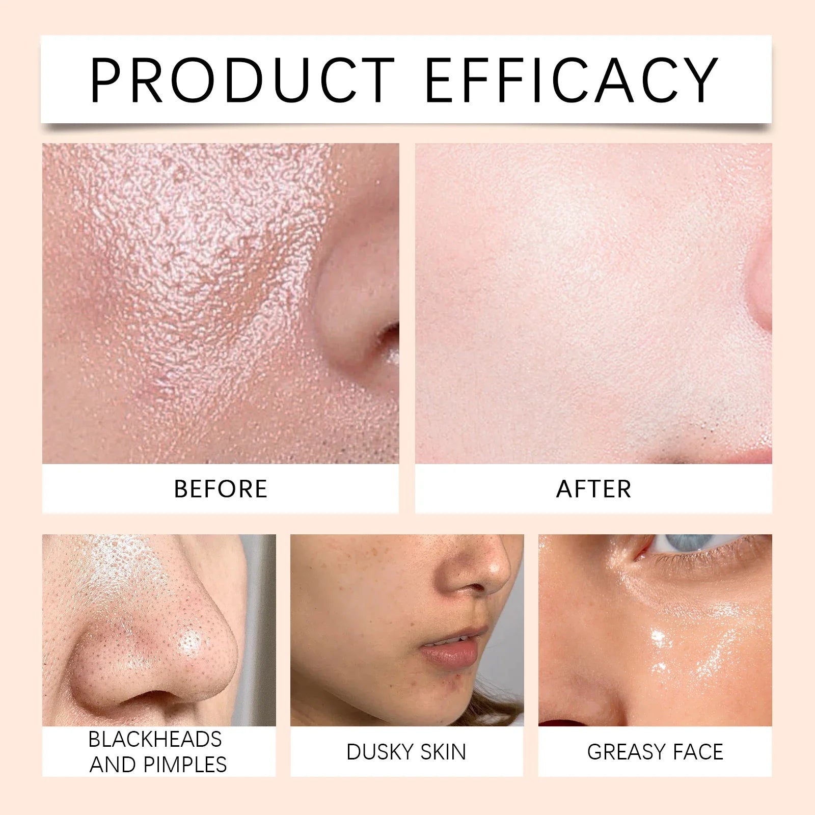 Papaya Face Wash Deep Exfoliating Oil Control Blackheads Cleanser