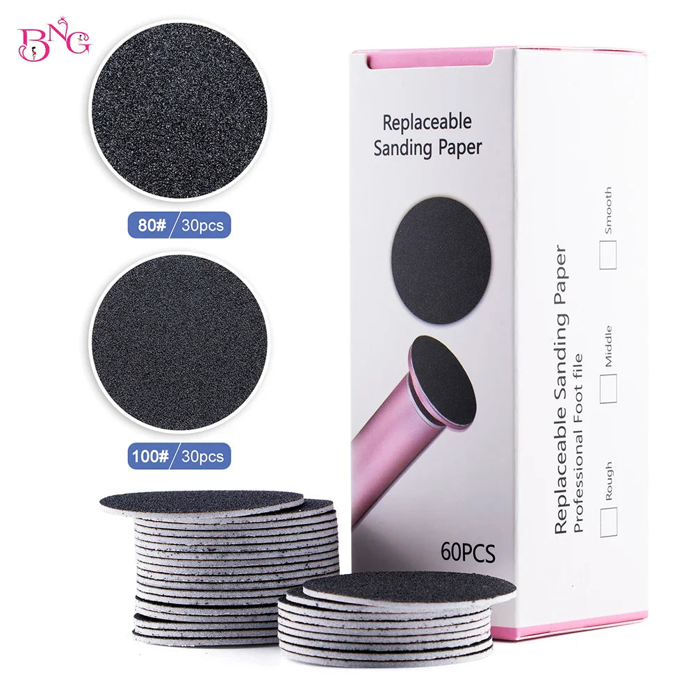 Foot Cuticle Calluses Removal Replaceable Sandpaper Disc