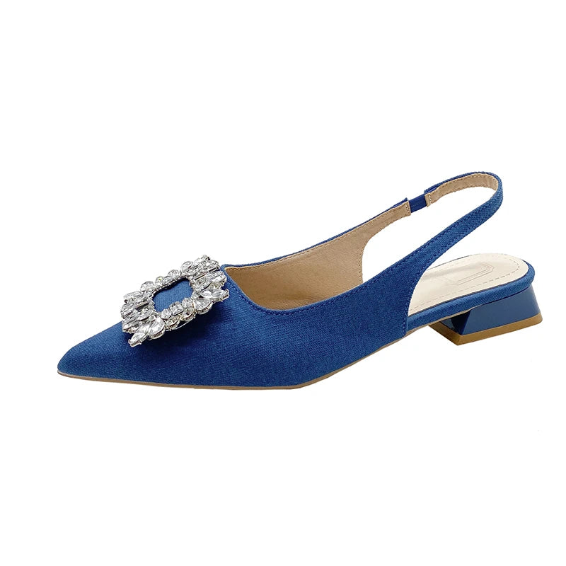 Women's Shoes French Style Baotou Sandals Women's New Small Heel