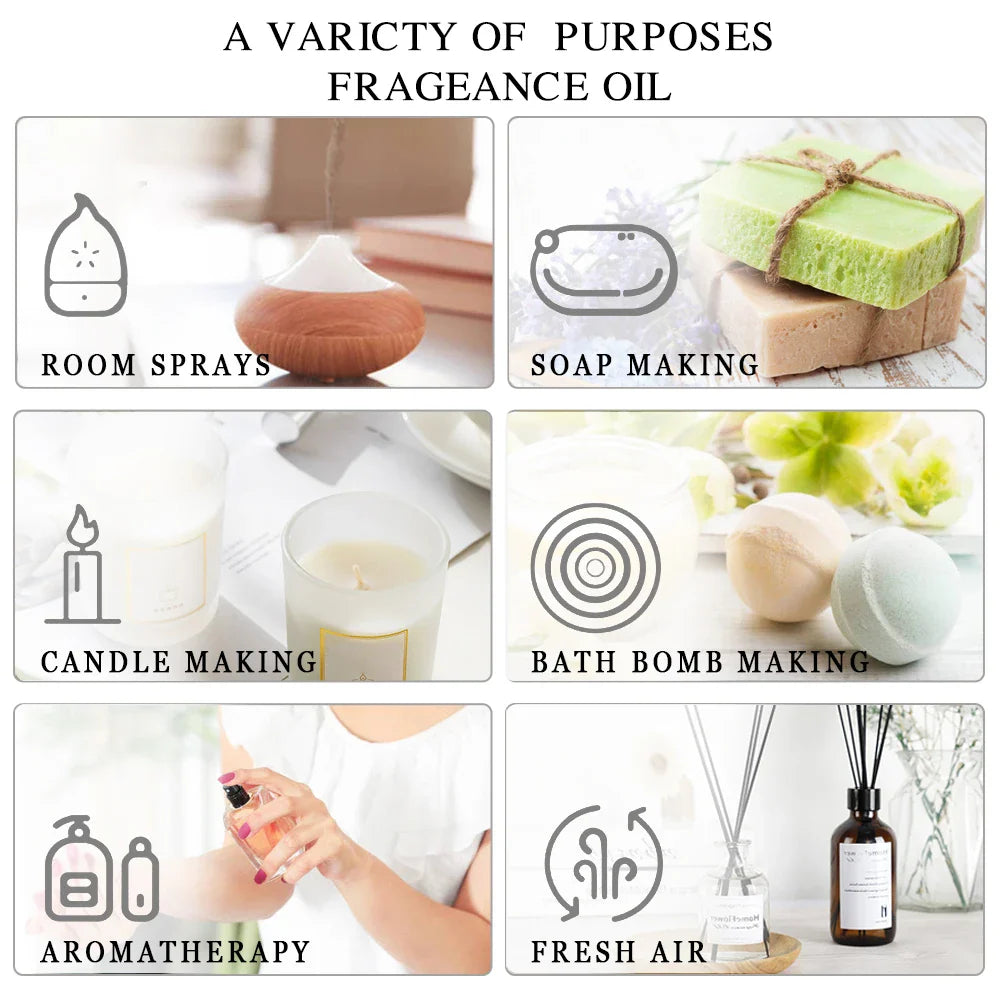 MAYJAM Essential Oils Kit 20PCS 35PCS Lavender Jasmine Vanilla