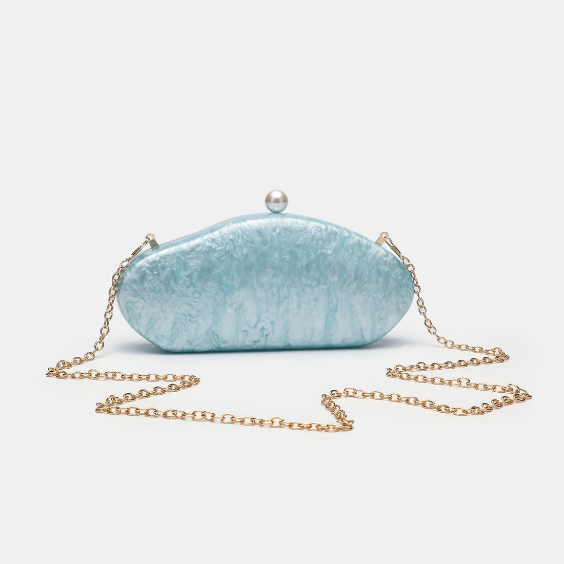 Pearl Acrylic Evening Bags Luxury Clutch Purse Mini Women's Wallet