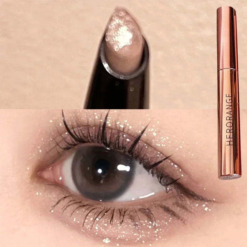Glittering Stick Diamond Eyeshadow Pen Long Lasting Shiny Diamond Pink
