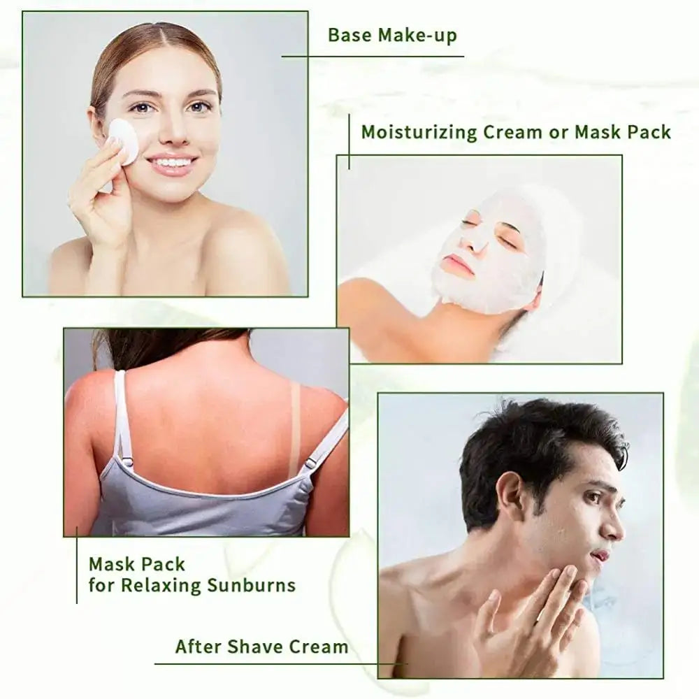 Aloe Vera Gel Moisturizing Soothing Sensitive Cream Lotion Mask Gel
