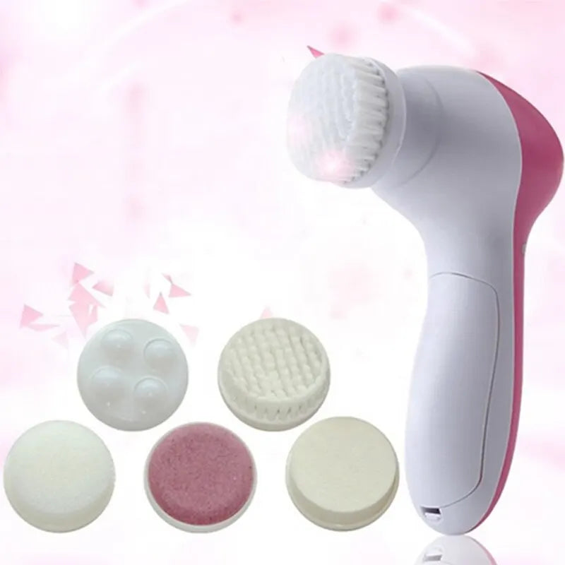 Electric Facial Cleaner Cleansing Brush Wash Machine Spa Skin Care