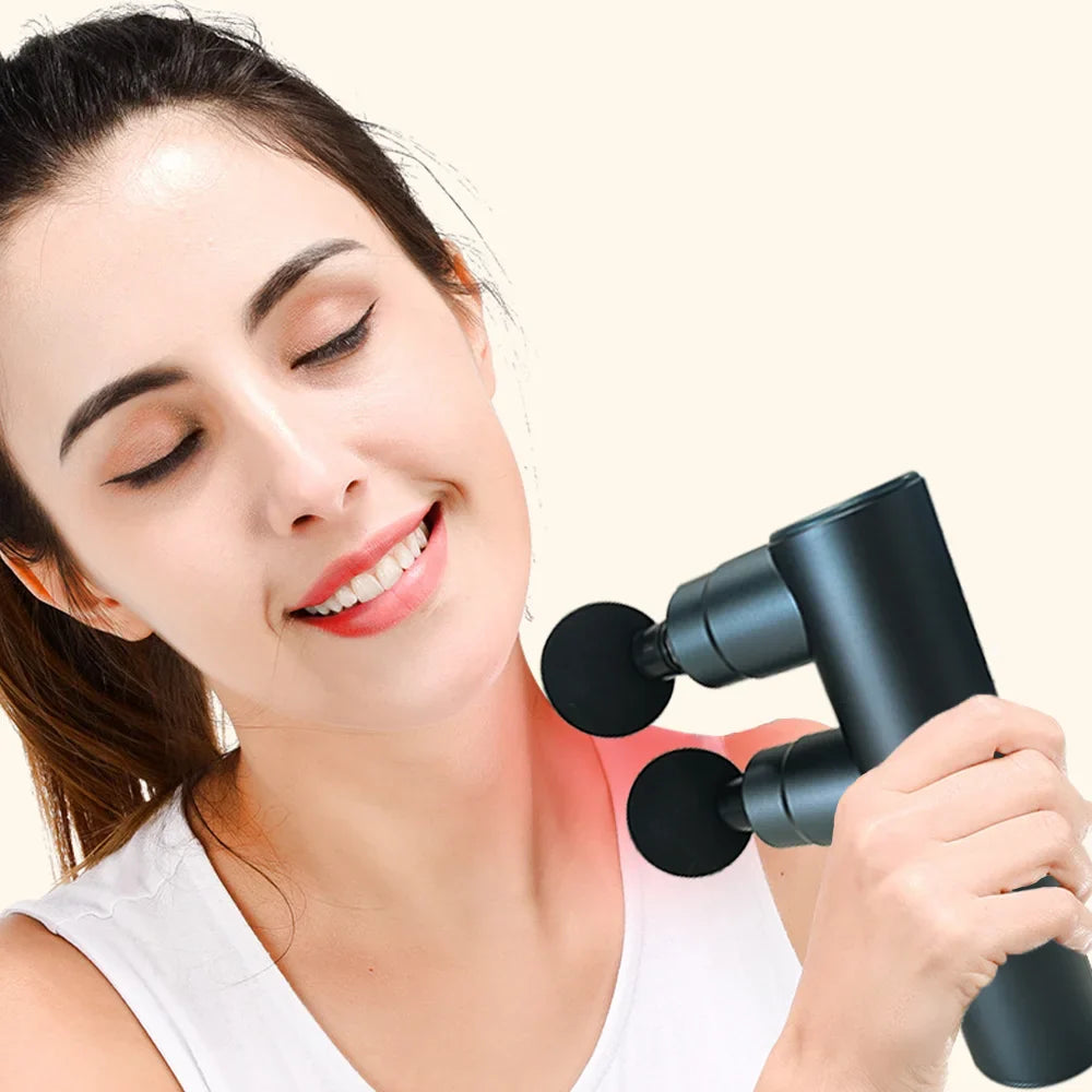 Muscle Electric Massage Gun USB Charging High Frequency Body Relax