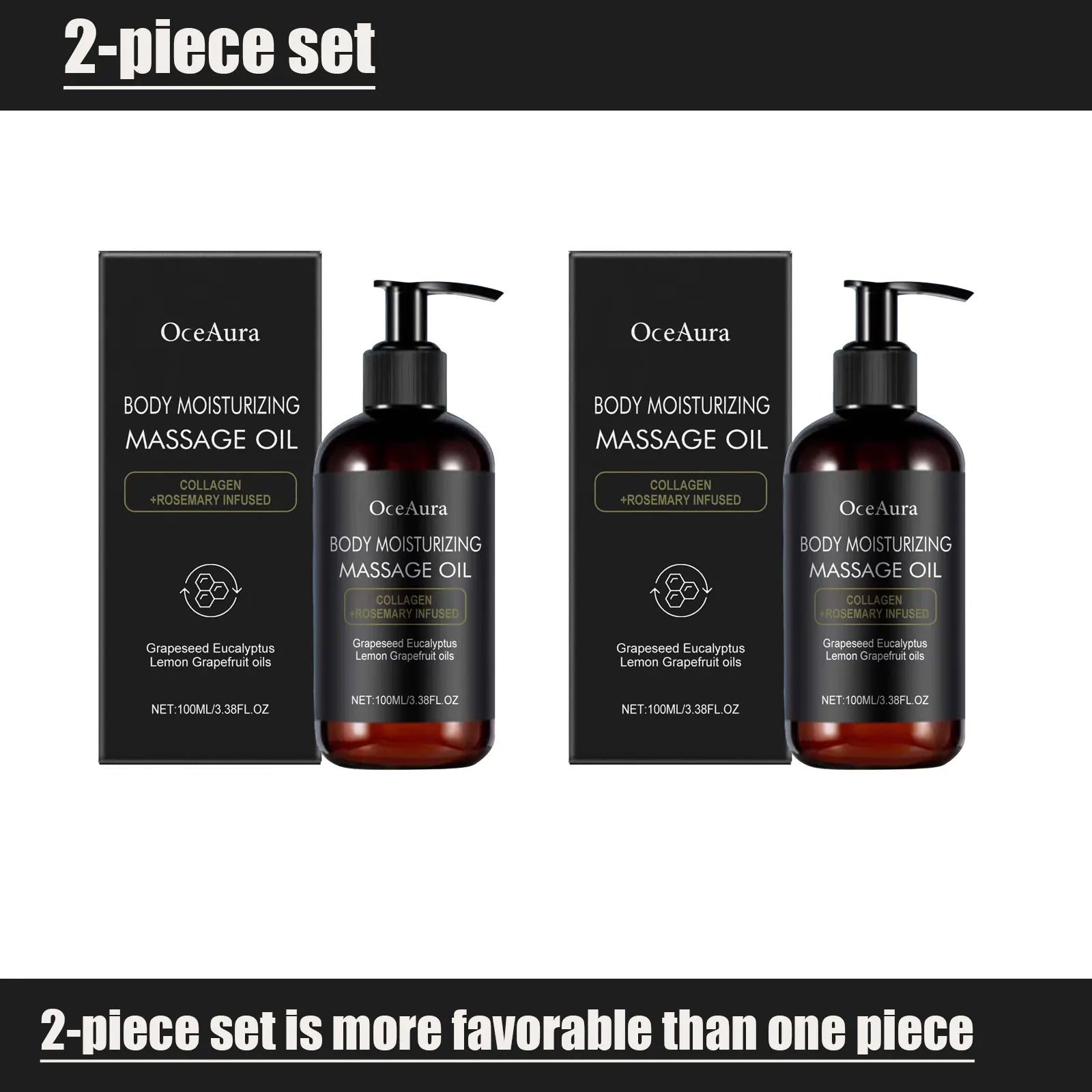 Collagen Lifting Body Oil Rosemary Fragrance Firming Massage Oil