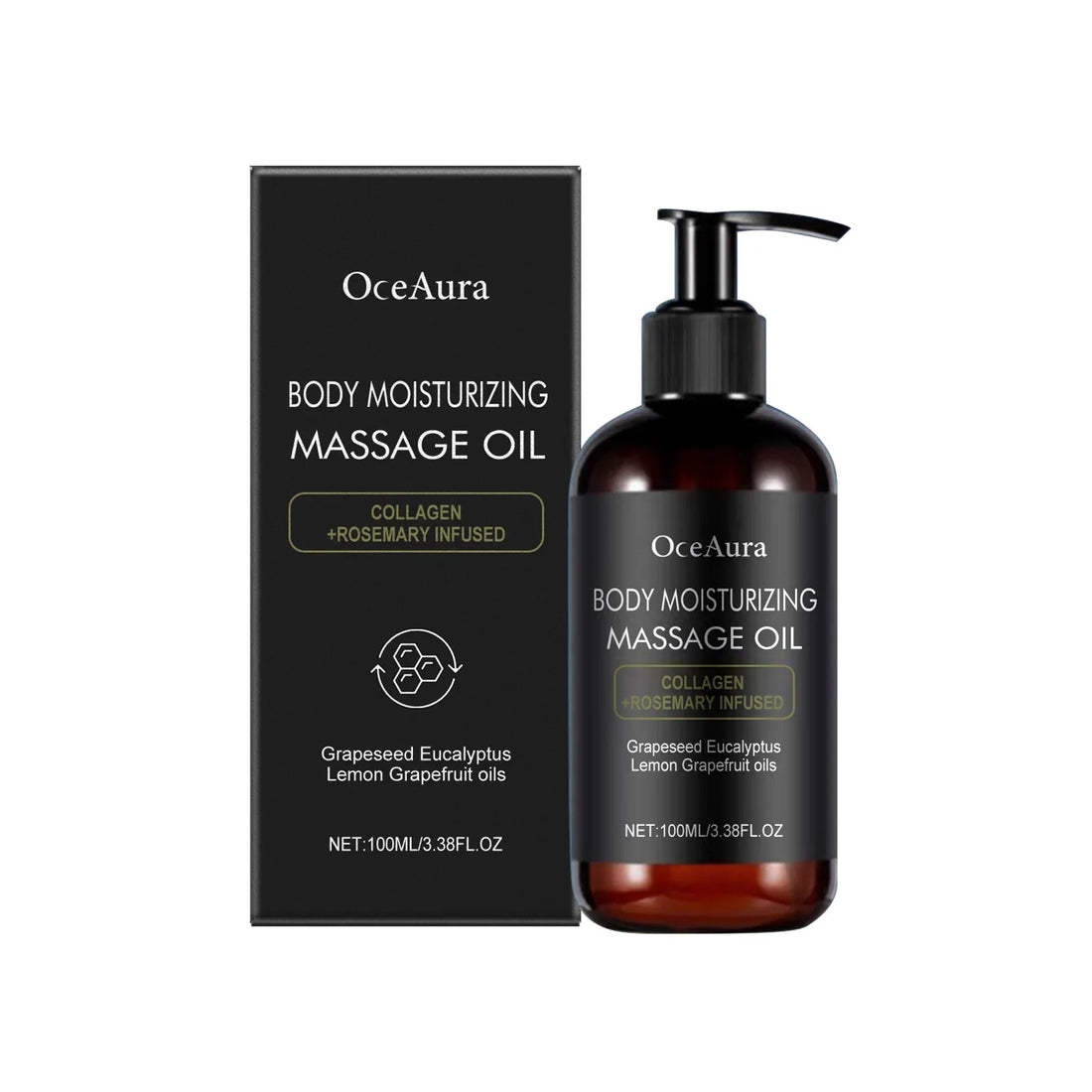 Collagen Lifting Body Oil Rosemary Fragrance Firming Massage Oil