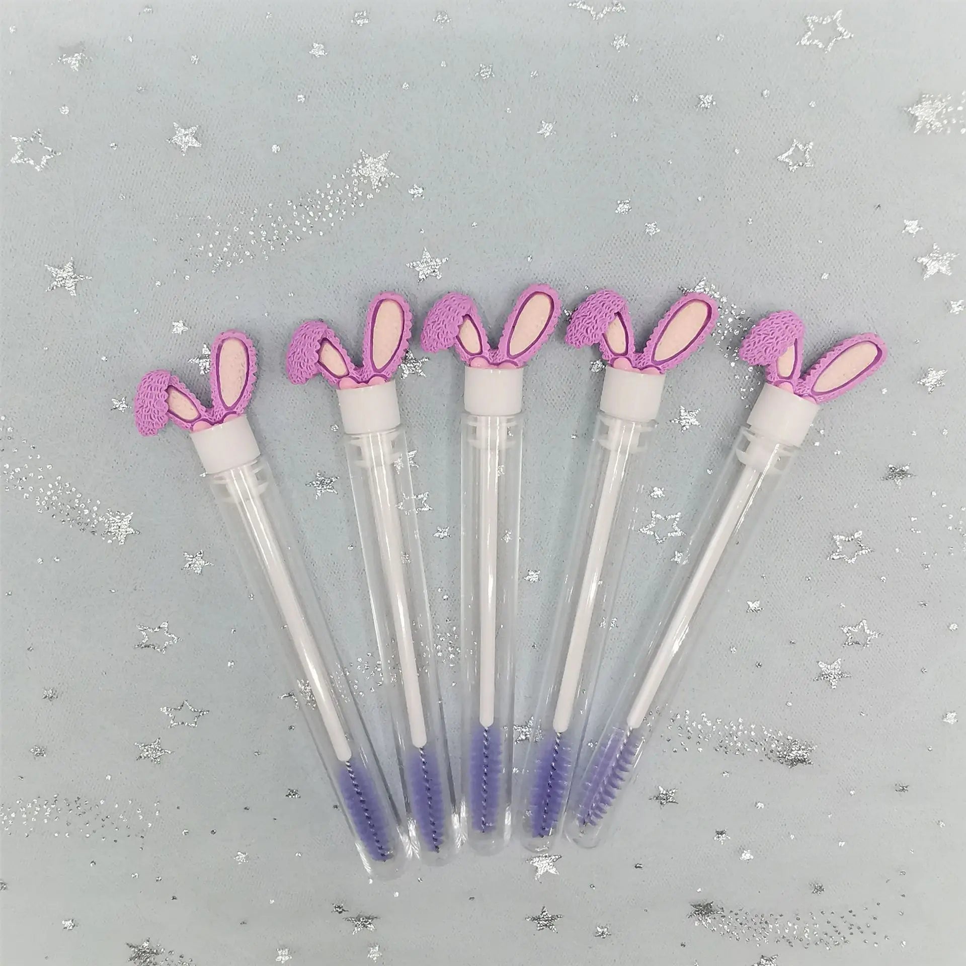 Reusable Eyelash Brush Tube Eyebrow Brush Replaceable Dustproof