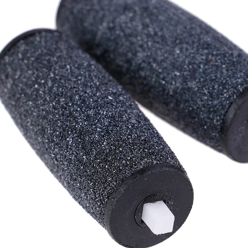 Coarse And Fine Replacement Roller Heads Foot Grinder Head Replacement