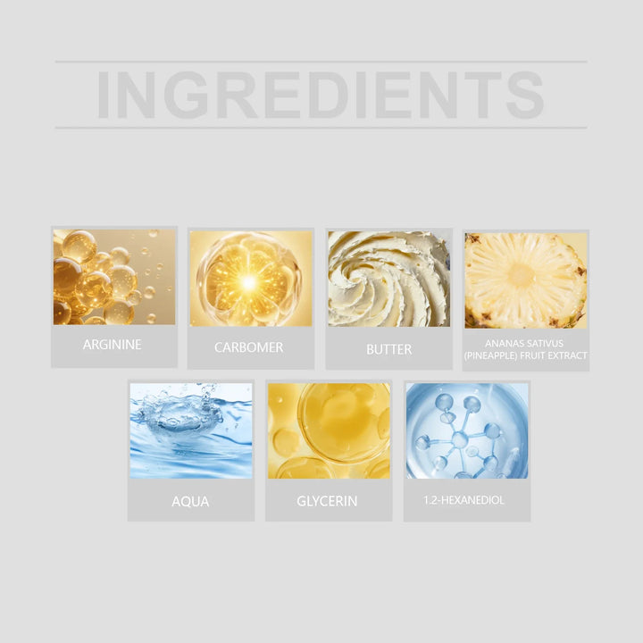 Pineapple Cream Body Oil Tropical Hydrating Dry Skin Treatment