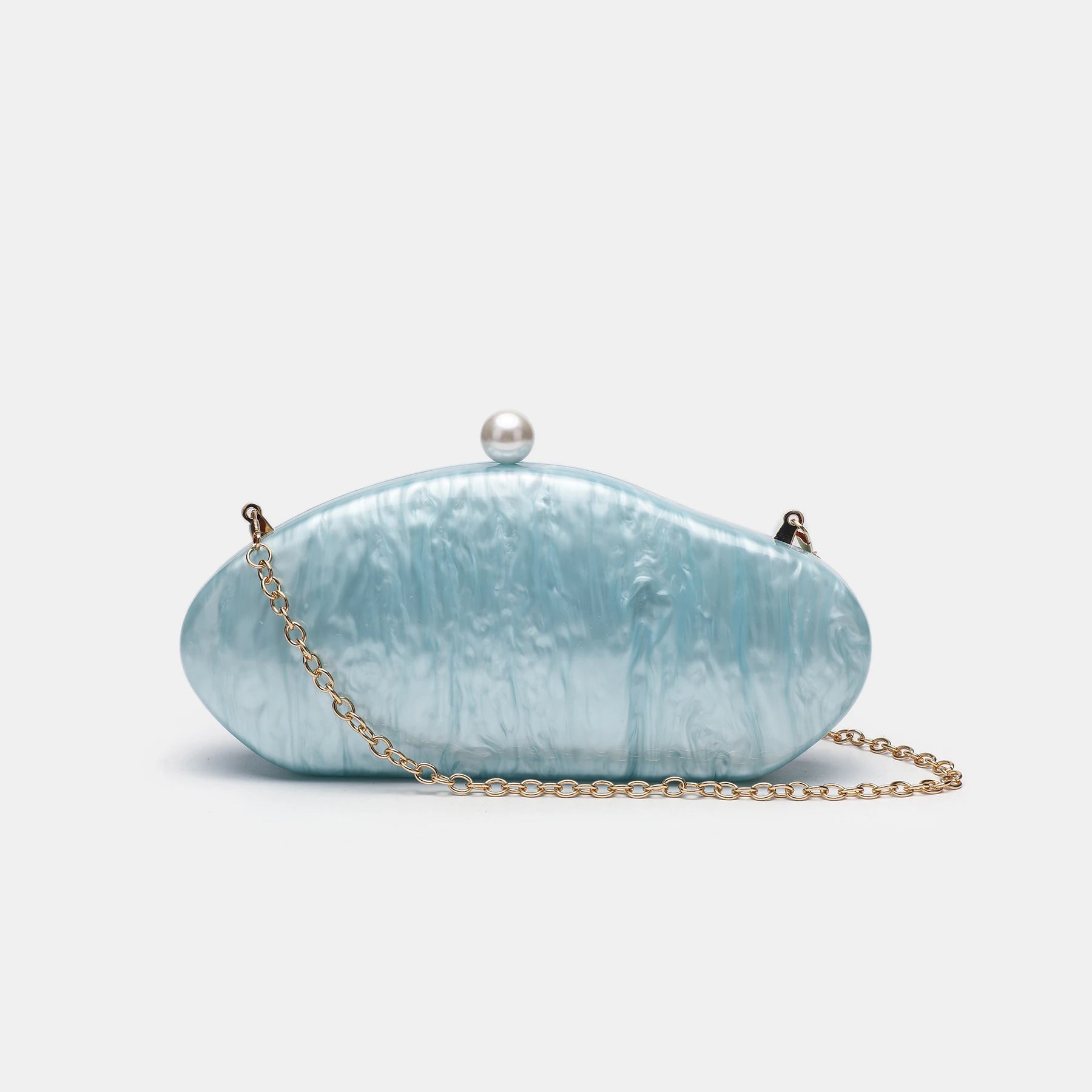 Pearl Acrylic Evening Bags Luxury Clutch Purse Mini Women's Wallet