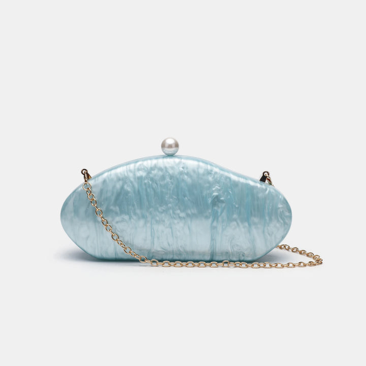 Pearl Acrylic Evening Bags Luxury Clutch Purse Mini Women's Wallet