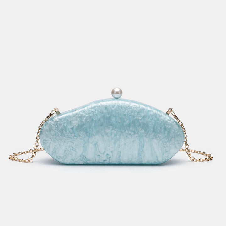 Pearl Acrylic Evening Bags Luxury Clutch Purse Mini Women's Wallet