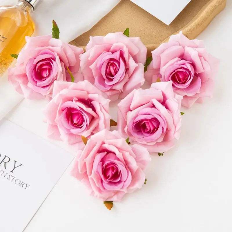 Wholesale Artificial Flowers for Scrapbook Christmas Home Decor Wedding Garden