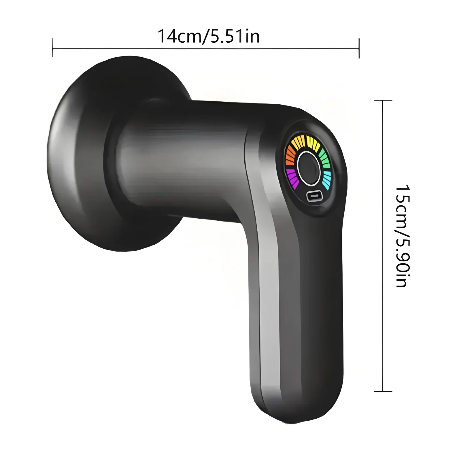Upgraded Full Body Anti-Cellulite Massager 5 Heads Portable