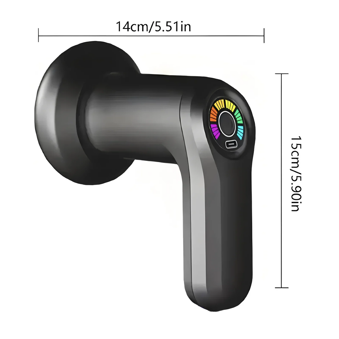 Upgraded Full Body Anti-Cellulite Massager 5 Heads Portable