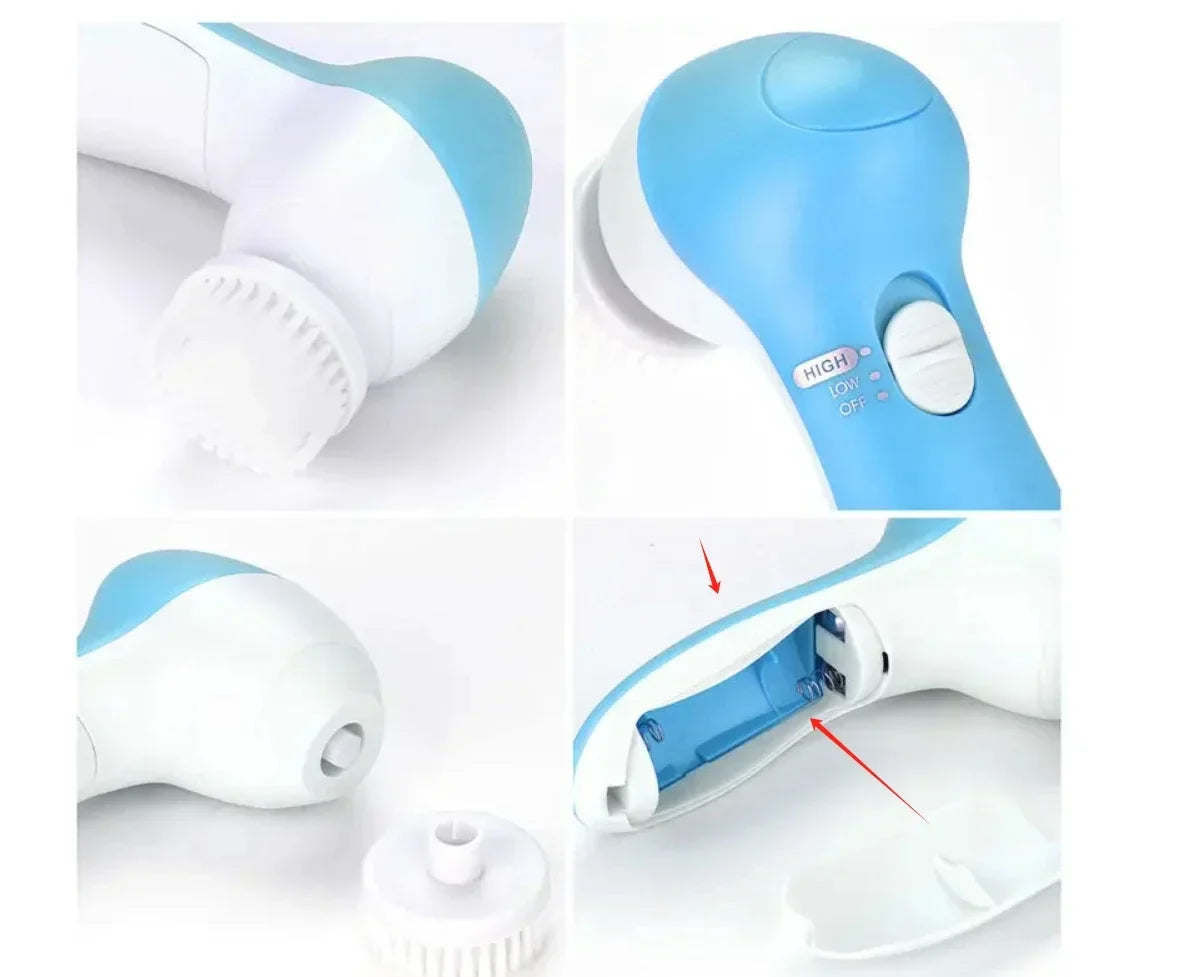 Electric Electric Facial Cleaner Brush Wash Machine Spa Skin Care Massage