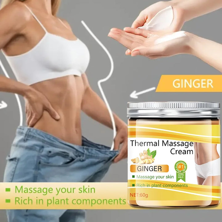 Ginger Body Moisturizing Cream Suitable for Body Massage Cream