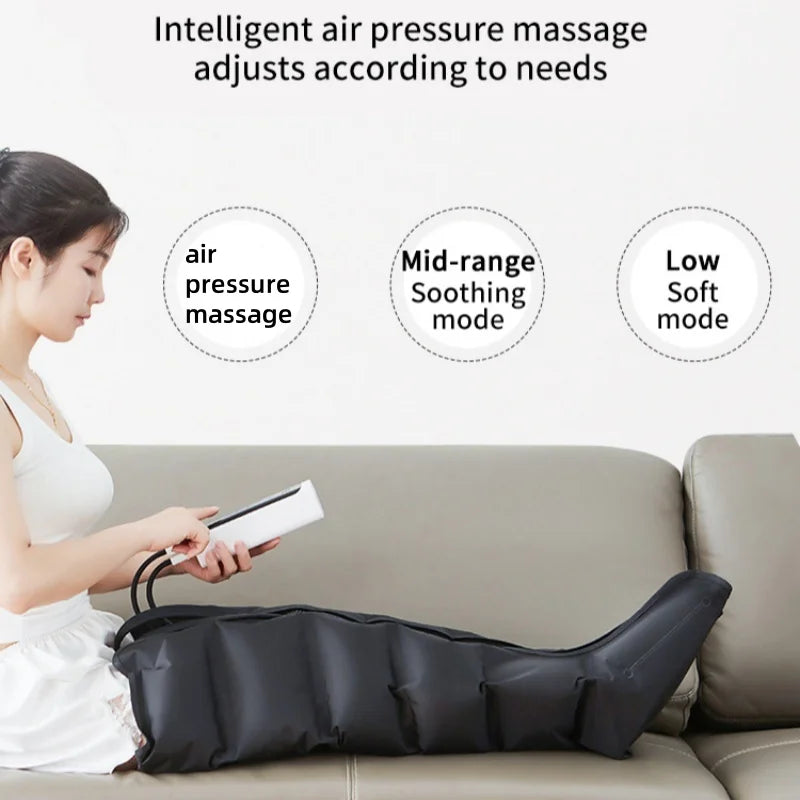 JinKairui Electric Pneumatic Leg Massager Extended Version for Deep Relaxation