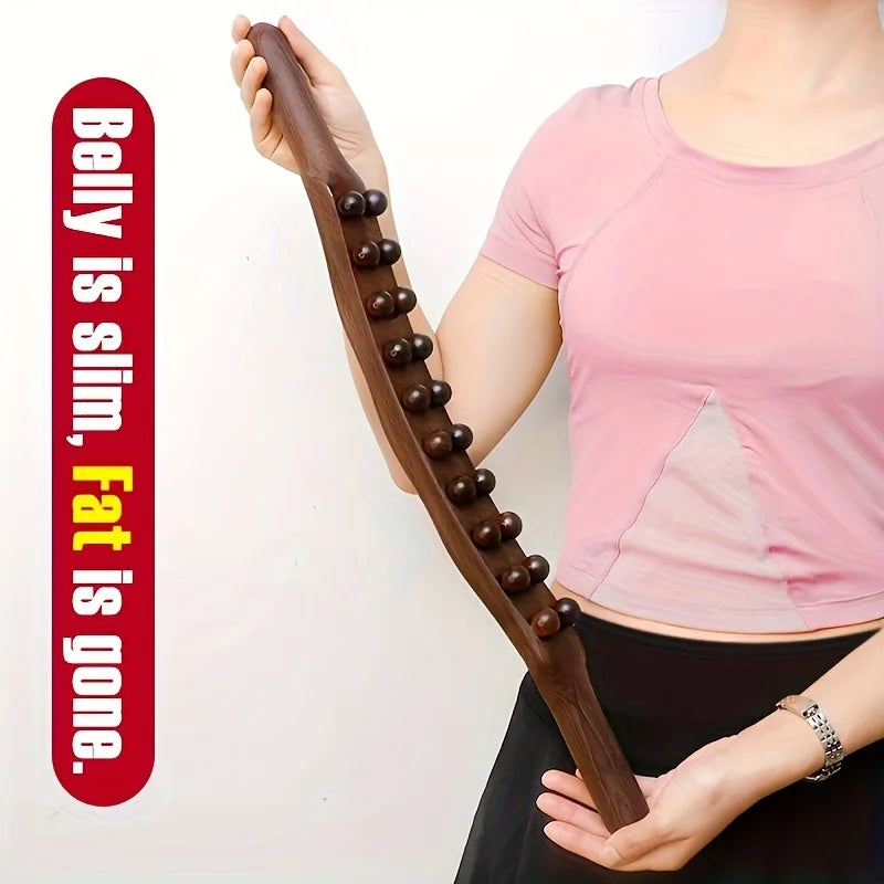 1pc Massage Stick, Carbonization Massage Stick One Universal Scraping