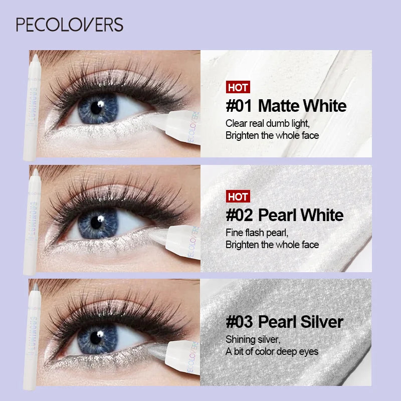 Brightening Lying Silkworm Highlighter Pen Long lasting Waterproof Smooth