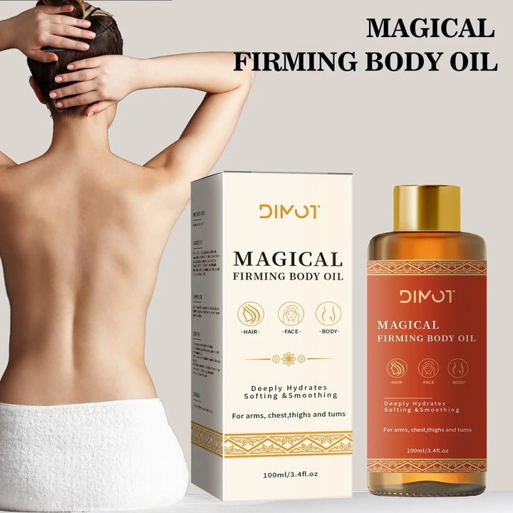 Body Oil Magic Luxury  Tightening Firming Chest Thighs Deeply Moisturizing Oil