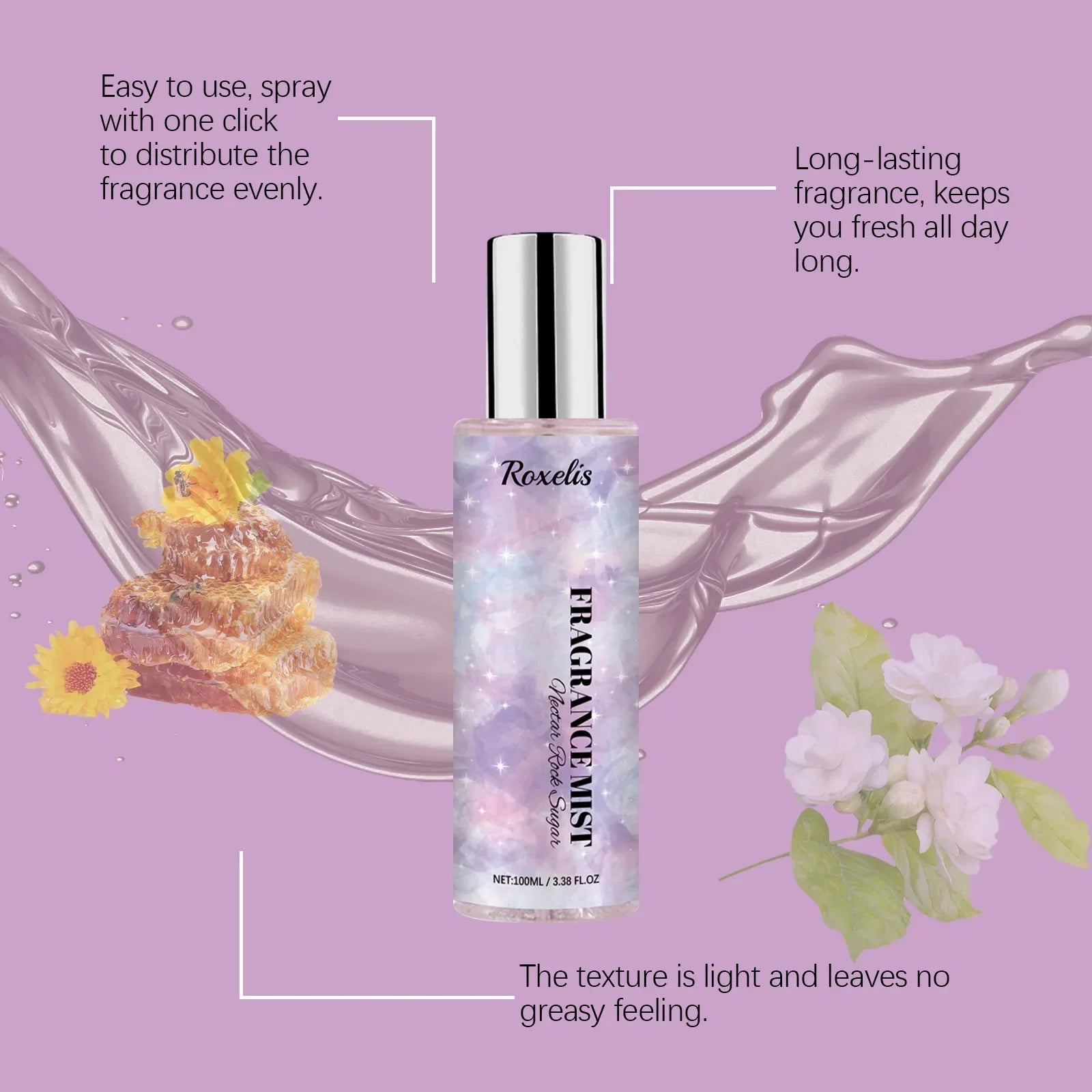 Jasmine Fragrance Perfume Spray Plant Floral Scent Keep Fresh Perfume
