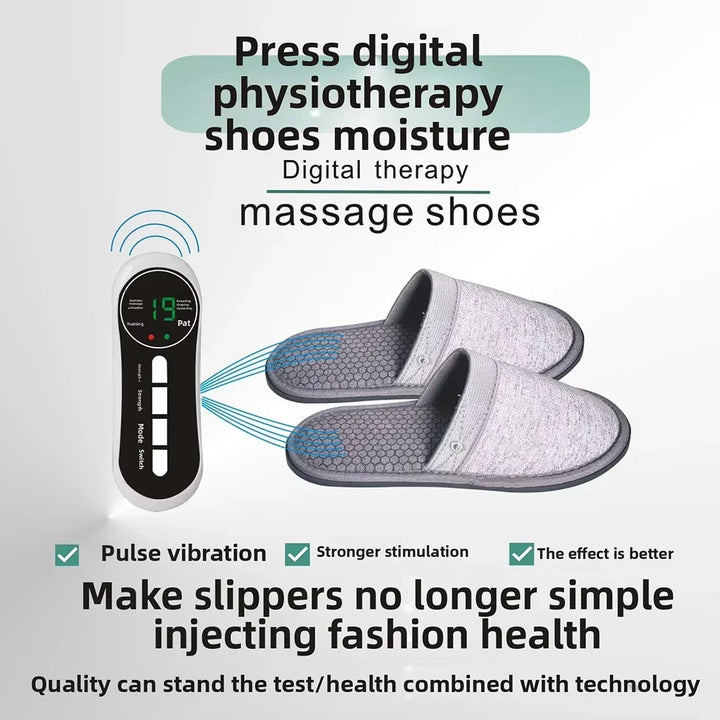 EMS Foot Massager Slippers Electric Feet Massage Shoes Foot Massager