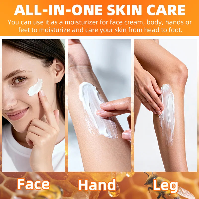 YUITIKUE Shea Butter Body Cream 100g - 48H Moisturizer for Face, Body