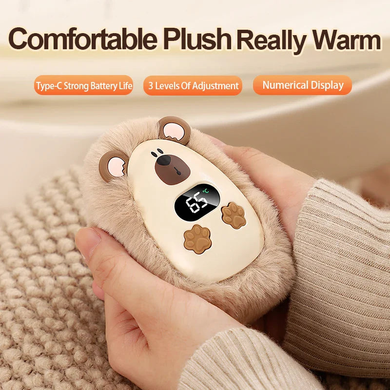 Plush Hand Warmer Practical 3 Temperature Hand Warmer